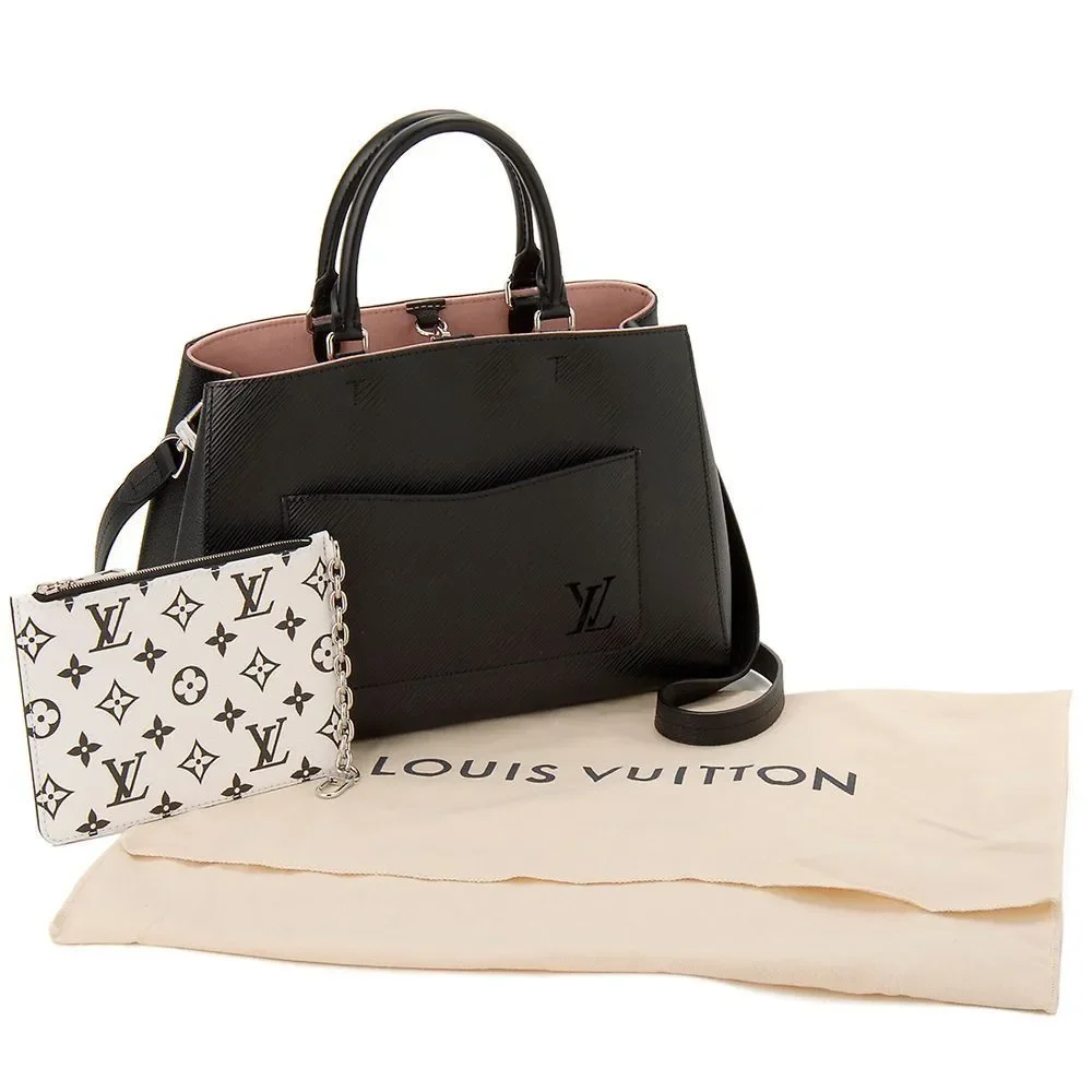 Louis Vuitton Marel MM Epi Leather Shoulder Bag black - Picture 5 of 6